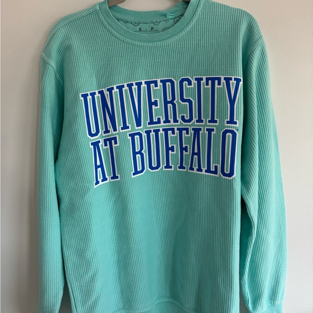 University at Buffalo Mint Green Sweater
